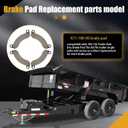 K71-180-00 Disc Brake Pad Kit for Dexter 10-12K Trailer Axle