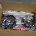 Wheelchair for Dogs, Pet Baby Adjustable Dog Wheelchair for Back Legs with Dog Leash, Lightweight Doggie/Doggy Carts with Wheels for Small Pets Hind Limbs, Disabled Hind Legs Walking Stable, Pink, XS