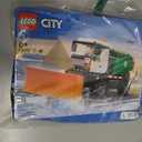 LEGO City Snowplow Truck Building Toy for Kids - Pretend Play Vehicle for Boys & Girls, Ages 5+ - Toy Truck W/Movable Plow & Driver Minifigure - Gift Idea for Birthdays - 60490