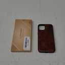 LOHASIC for iPhone 14 Leather Case Compatible with Magsafe, Slim Luxury PU Non-Slip Grip Rugged Bumper Shockproof Full Body Protective Cover Men Women Phone Cases for iPhone 14 5G 6.1" (2022) - Brown