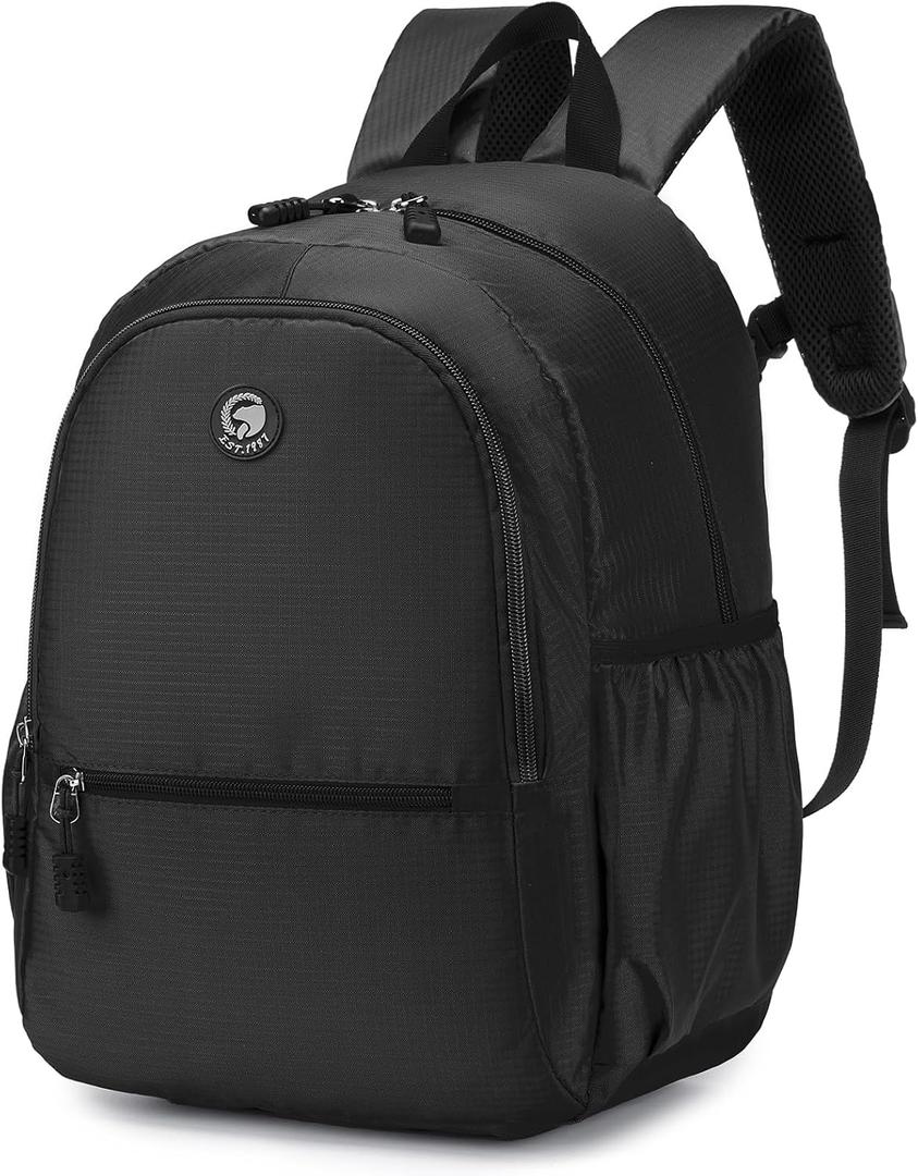 United Airlines Personal Item Bag 17x10x9,Small Carry On Backpack 20LFlight Approved Underseat Ryanair 40x20x25 CM Travel Luggage Bag, Mochila de Viaje,Cabin Size Lightweight Backpack