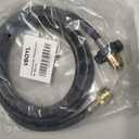 10 ft. Propane Hose Adapter, Propane Hose with P.O.L Fitting, Regulator for RV, Gill, Gas Stove, Gas Generator, Gas Hose for Heater, for MH9B, Portable, Buddy, and MH18B Big Buddy, and more.