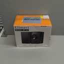 Elimavi Powered Bookshelf Speakers, 30W X 2 Turntable Speakers with 4 Inch Woofer, Record Player Speakers with AUX Input for PC and TVs,Wood Grain Color for Wall Mounting (Brown)