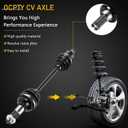 OCPTY 28P-2518E-10-00 CV Axle shaft for Yamaha Grizzly 550 2009-2014