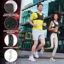 Trailoom Running Chest Pack, Reflective Vest, Water Repellent, Phone Holder, Workout Bag for Runners, Cycling, Biking, EDC Pouch, Jogging Carrier, Hidden Pocket, Men & Women, Lightweight