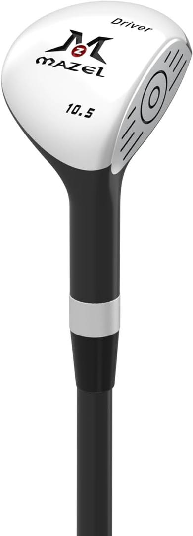 MAZEL Mini Driver/Iron Golf Clubs Swing Trainer Aid to Improve Your Hitting Accuracy & Speed 10.5