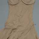 SHAPESHE Strapless Shapewear for Women Lace-up Body Shper Backless Shpewear Bodysuit Butt Lifter Small