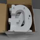 Honoson 7 Pcs 6.5 Inch Engagement Party Decorations Engaged LED Letter Lights Sign Lights Table Decoration for Wedding Engagement Bridal Shower Engaged Party Decor