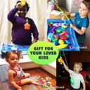 CozyBomB Magnetic Fishing Toys Game Set for Kids | Water Table Bathtub Kiddie Pool Party Pole Rod Net, Outdoor Plastic Floating Fish, Toddler Bath Color Ocean Sea Animals Birthday Gift Age 3-5 6 4-8