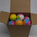 Jerify 24 Pcs Mini Beach Stress Balls 2.5 Inch Foam PU Relief Stress Ball Mini Rainbow Blow Up Beach Balls Toys for Girls Boys Birthday Beach Hawaiian Party Favors Summer Pool Games (Stylish Color)