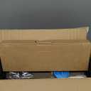 SpaceAid Spice Rack Organizer with 28 Spice Jars, 386 Spice Labels, Chalk Marker and Funnel Set for Cabinet, Countertop, Pantry, Cupboard or Door & Wall Mount - 28 Jars, 13.4" W  10.8" H, Black