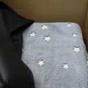 MeMoreCool Foldable Floor Mattress for Kids, Glow Star Trifold Mat, Kids Folding Mattress Portable Futon, 57x22 Inch Grey, 57x22x3 Inch