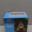 SOLPEX 12 Pack Hanging Solar Lights Outdoor,Solar Outdoor Lights Decorative, Solar Powered Waterproof Light, Hanging Globe Light for Garden, Yard, Patio, Lawn, Flower Bed(Warm White)