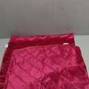 GIGIZAZA Hot Pink Velvet Pillow Covers 20x20, Set of 2 Couch Decorative Throw Pillows Covers Modern Cases Living Room Square Cushion Accent Stripe Covers