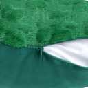 2 x Yookat St. Patricks Day Shamrock Green Pillow Covers 17.72x 17.72Inch Set of 2 Soft Lucky Clover Throw Pillowcase for St.Patricks Day Home Bed Sofa Couch