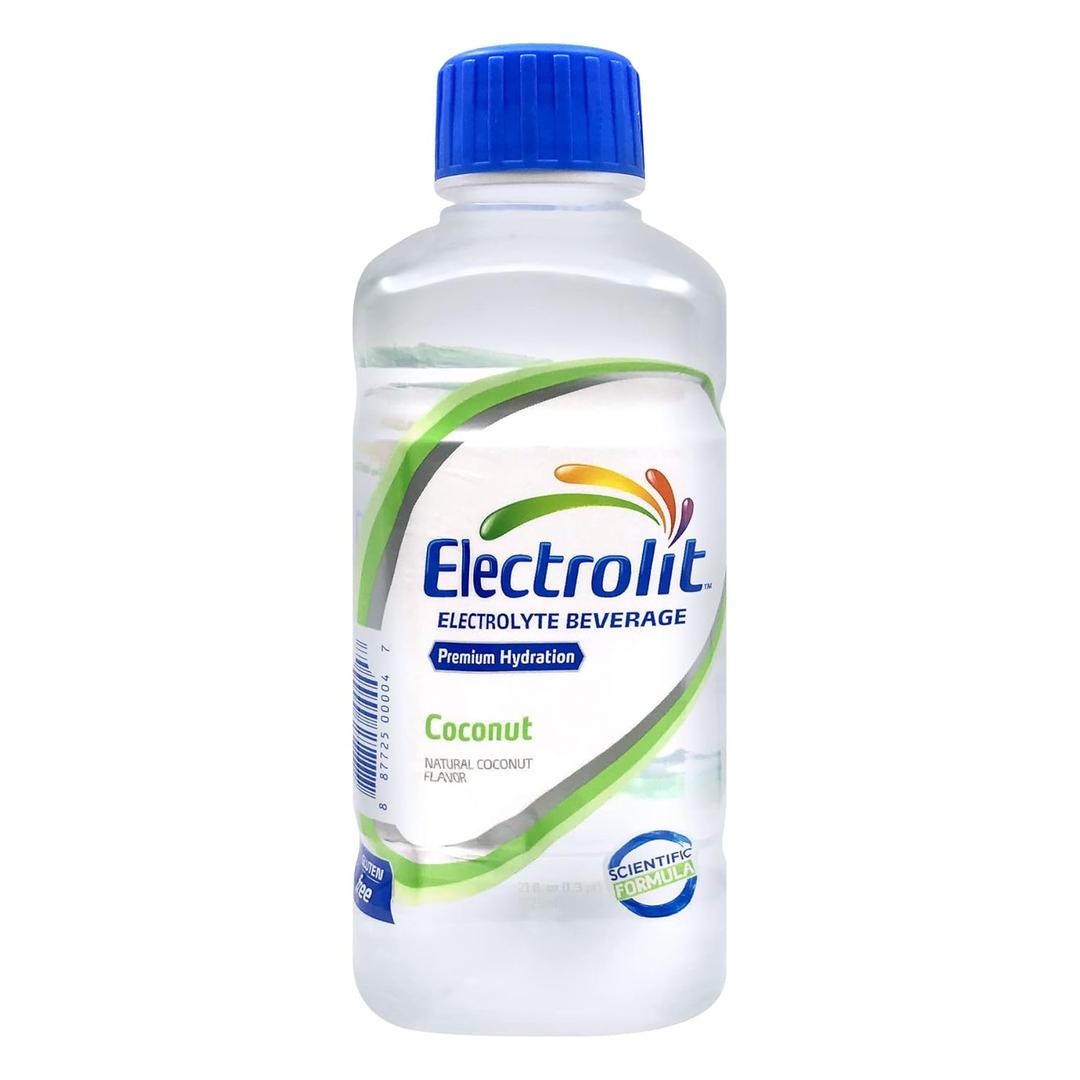ELECTROLIT COCONUT LIQUID THIRST QUENCHER PLASTIC BOTTLE 21 OZ - 0887725000041