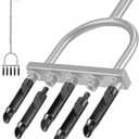 GROWNEER Lawn Aerator Coring Tool with Soil Core Storage Tray Accessories, Standard Style 3pcs 
