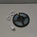 2 Meter Bright LED Strip Lights AC 110V with US Plug 6.56 Foot IP67 Waterproof COB LED Rope Lights for Kitchen Under Cabinet Lighting 6000K Cold White (Cold White, 6.56ft)