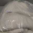 Snuggle Sac Buttery Ivory Bedding Blankets Twin Size 60x80, Super Soft Blankets Warm Cozy Knit Fuzzy Plush Blanket for Sofa, Bed, Living Room, Heather Ivory, 60x80 inches