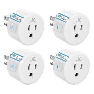 Eightree Smart Plug 5GHz & 2.4GHz, Smart Outlet WiFi Socket with APP Remote Control, Compatible with Alexa & Google Home, 4 Packs Eightree Smart Plug 5GHz & 2.4GHz, Smart Outlet WiFi Socket with APP Remote Control, Compatible with Alexa & Google Home, 4 Packs