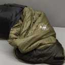 Coleman North Rim 0F Big & Tall Sleeping Bag, Cold-Weather Mummy Sleep Sack with No-Snag Zipper & Adjustable Hood for Warmth & Ventilation, Large Camping Sleeping Bag