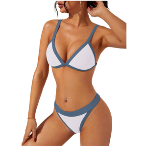 swimall Women's Triangle Bikini Set Sexy Brazilian Sporty Two Piece Swimsuit Cute Bathing Suit M