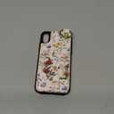 Petitian for iPhone XR Case with Wallet - Women Girls Cute Girly Aesthetic Unique Design Leather Credit Card Holder Cardholder Stand Wristband for iPhone XR, Vin Flower