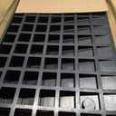 VEVOR 3.5" Rise Threshold Ramp Doorway, Recycled Rubber Power Wheelchair Ramp 3 Feet Long, 33069Lbs Load Capacity, Non-Slip Surface Rubber Solid Threshold Ramp for Wheelchair and Scooter