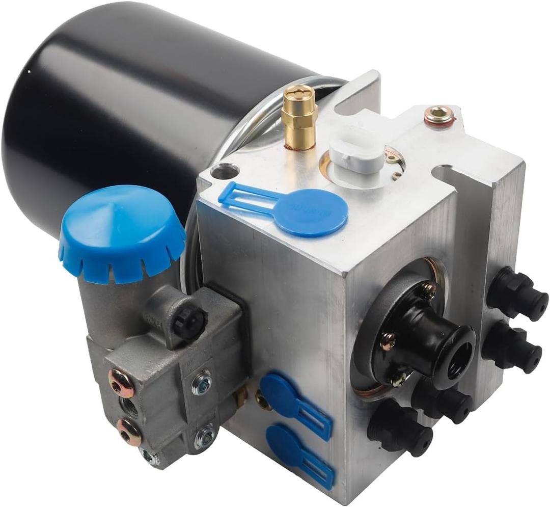 12V 801266 Air Dryer Compatible with Volvo Freightliner Kenworth Peterbilt 5015534 5015533 5010696X (EXP 06/11/27)