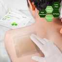 NeuHeils Silicone Foam Dressing with Gentle Border 4''x4'', 20 Pack for Bed Sore Leg Ulcer, High Absorbency Large Waterproof Silicone Wound Bandage
