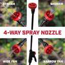 Chapin 20084: 1 Gallon Pump Sprayer  Lawn & Garden Sprayer for Weeds, Pesticides & More  4-in-1 Spray Nozzle, Comfort Handle & Splash Guard  Durable & Lightweight