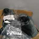 Plush King Size Comforter Set Dark Green, Flannel Velvet Comforter Sets 7 Pieces Bed in a Bag, Soft Warm Winter Bedding Set with Sheets, Pillowcases & Shams