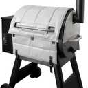 Grill Insulated Blanket for Traeger Pro 22 575 Smoker Cover Lil' Tex Elite Thermal Insulation BAC626 Replacement Parts Insulator Wood Pellet Grills BBQ Winter Accessory