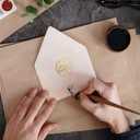 2 x 500Pcs Christmas Labels Stickers Gold Round Christmas Stickers 8 Design Self Adhesive Presents Cards Tag 1 inch Merry Christmas Envelope Seal Stickers Roll for Xmas Party Favor Supplies (Style 2)