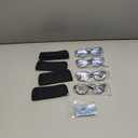 4 Pack Progressive Multifocus Reading Glasses for Women Men Spring Hinge Blue Light Blocking Readers (Multicolor-1)