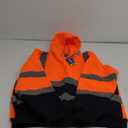 Mens High Visibility Pull-Over Hoodie (M)