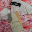 BTFBM Summer Maxi Dresses for Women 2026 Strapless Tube Top Floral Spring Wedding Guest Dress Beach Vacation Outfits (Small, Pink Flower)