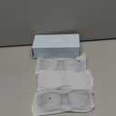 Gaoye Stylish Eyewear Frame Accessories - Blue Light Glasses for Woman - Computer Glasses for Blue Light Blocking (A1 Matte Black+leopard+transparent)