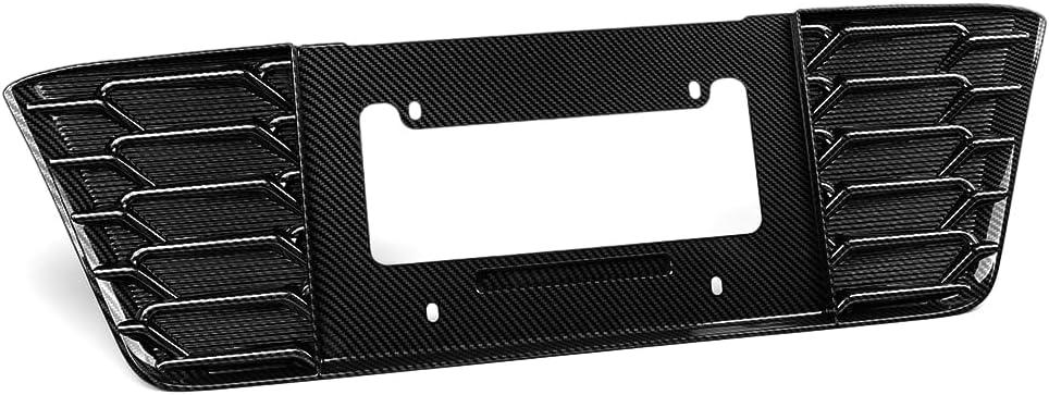 Rear License Plate Frame for Corvette C8 Z06 Only Coupe HTC | ABS Plastic License Plate Holder Bracket for Corvette C8 Z06 2023 2024 2025 2026,Not for Stingray Z51,ABS Carbon