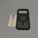 TORRAS Magnetic Shockproof for iPhone 17 Pro Case, Camera Control, Compatible with MagSafe, Military-Grade Protection, Stronger Slim Translucent Phone Case for iPhone 17 Pro, Black