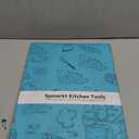 3-Pack Blue Ceramic-Coating Baking Sheet Pans, PFOA/PFOS/PTFE-Free Nonstick Cookie Sheet Trays, 0.8mm Thick Heavy Duty, with Diamond Texture, Replacement Toaster Oven Tray for Everyday Baking