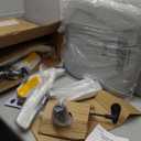 Ergonomic Office Chair - X-Shaped Computer Desk Chairs Comfy, Mesh High-Back Gaming Chair with Adjustable Lumbar Support, Executive Task Chair for Adults, Comfortable for Long Hours (Grey)