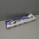 Cloud Keyboard Wrist Rest Create-ables Qloud Cloud Wrist Rest for Computer Keyboard and Mouse, Ergonomic Memory Foam Wrist Pad with Non-Slip Base, Includes Cloud Mouse Pad White
