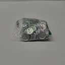 300 pcs 58mm/2.28 inch Button Maker Supplies, 58mm Button Supplies Parts, (Approx. 2.25 inch) Round Badge Blank Button Pins, Includes Metal Pin Back Cover, Metal Cover, Clear Film
