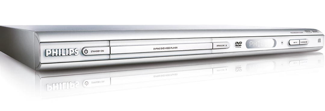 Philips DVP642 DivX-Certified Progressive-Scan DVD Player (Silver)