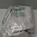 Lahome Modern Abstract Round Rug 3Ft, Blue Washable 3x3 Circle Rugs for Kitchen Entryway Soft Small Bedroom Mat Non Slip, Contemporary Indoor Floor Throw Carpet for Nursery Home Office