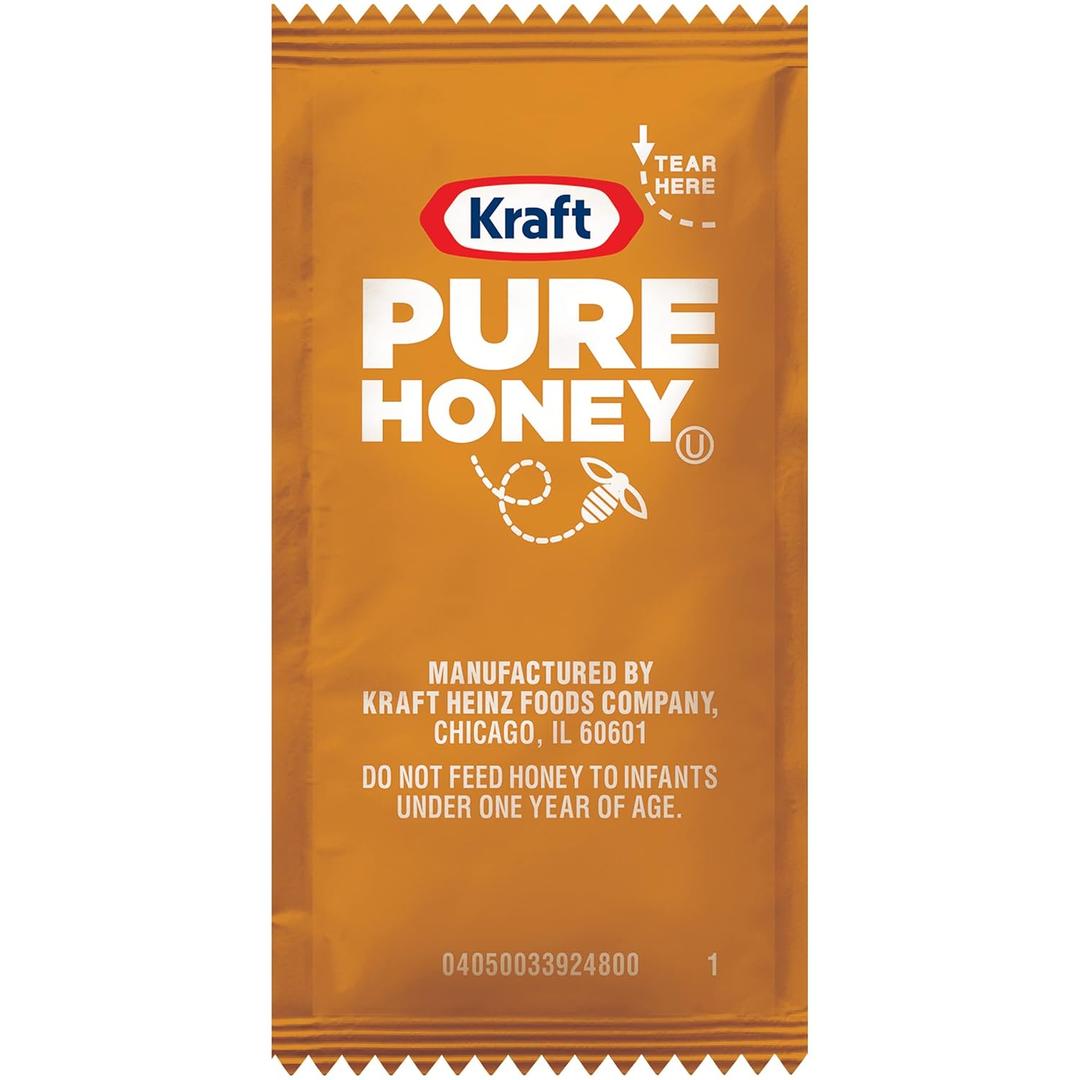 Kraft Honey Single Serve Packets, 9 g Packets (Pack of 204) BB: 12/10/25 Kraft Honey Single Serve Packets, 9 g Packets (Pack of 204) BB: 12/10/25