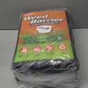 4FT x 100FT Weed Barrier Landscape Fabric, 3.2oz Premium Heavy Duty Garden Cloth, Ground Cover for Gardening, Farming with 30 U-Shaped Securing Pegs