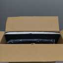 Midollarle Heated Outdoor Cat House Double Door Heater Cats Shelter, Weatherproof Foldable Heat Kitty House with Kitten Heating Pad Bed for Feral Barn Cat Puppy Outside Pets in Winter (13.3"W*16.9"D*16.5"H, Black)