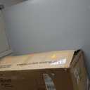 Storkcraft Premium Hoop Glider & Ottoman (Espresso with Beige)  GREENGUARD Gold Certified, Solid Wood Craftsmanship, Convenient Storage Pockets, Glider Rocking Chair for Nursery, Multi-Award-Winning